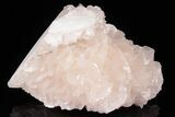 6.8" Bladed, Pink Manganoan Calcite Crystal Cluster - China - #193404-1